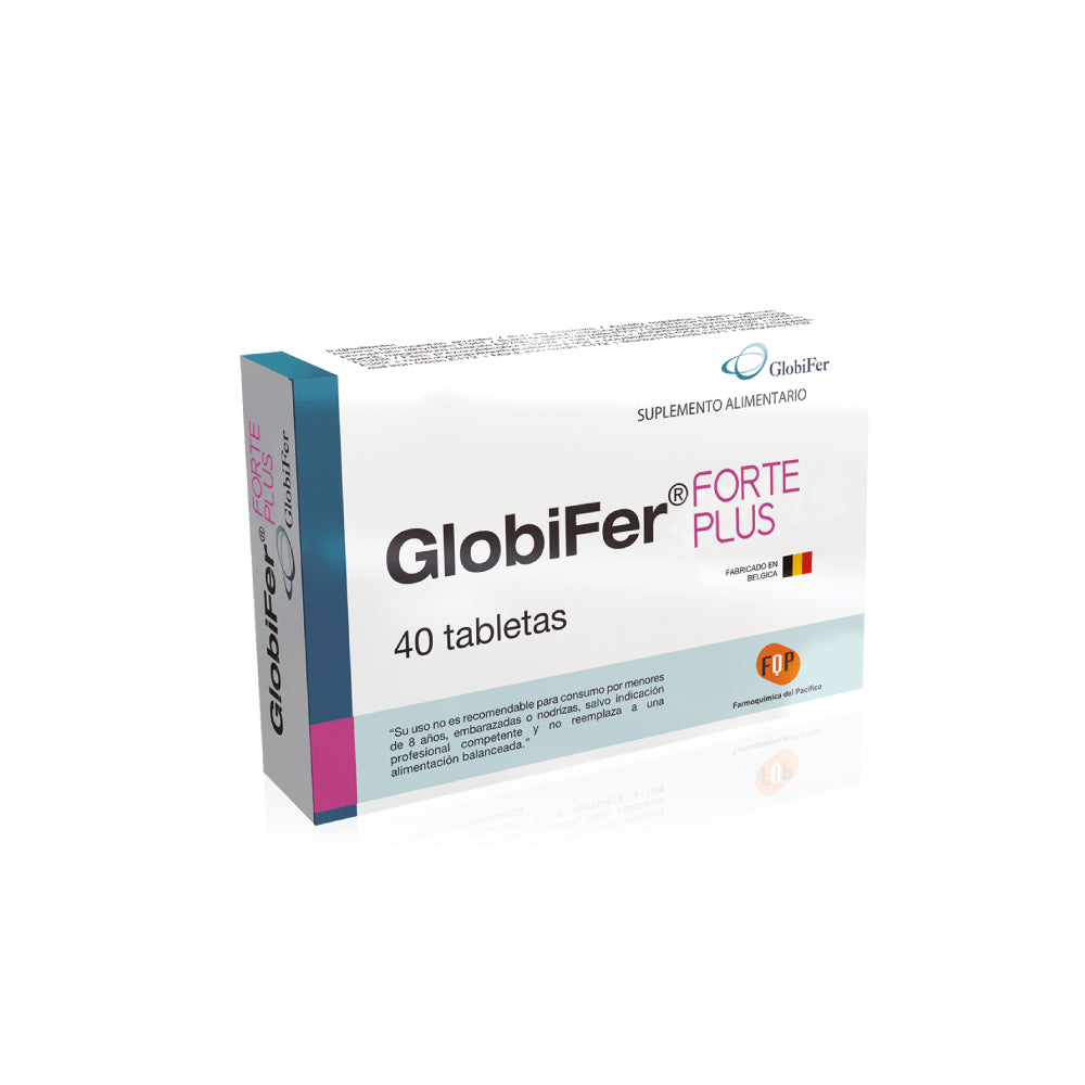 GLOBIFER FORTE PLUS 40 TABLETAS